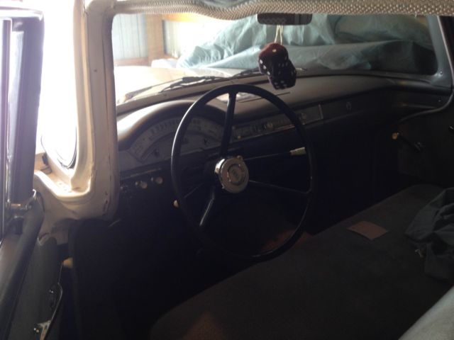 1958 blue and white Ford Other Coupe