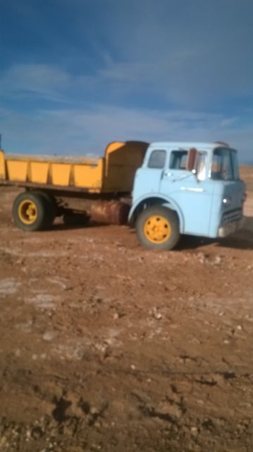 1958 Blue Ford Other Pickups Cabover Dump