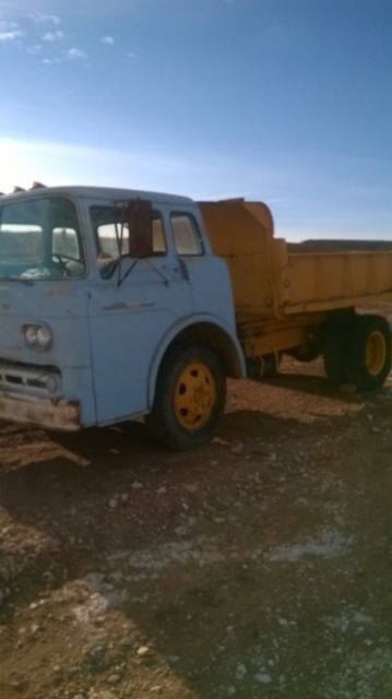 1958 Blue Ford Other Pickups Cabover Dump
