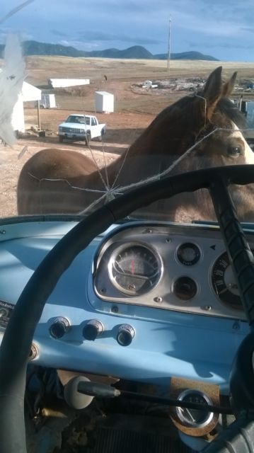 1958 Blue Ford Other Pickups Cabover Dump
