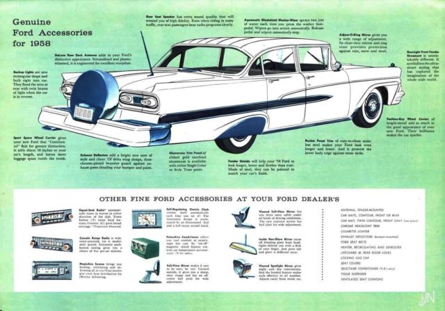 1958 Blue/White Ford Other