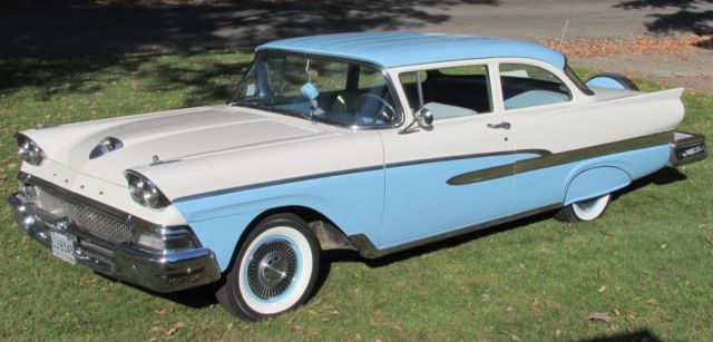1958 Blue/White Ford Other