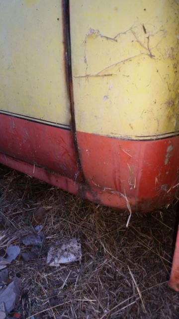 1958 Yellow Ford F-100 Crew Cab Pickup