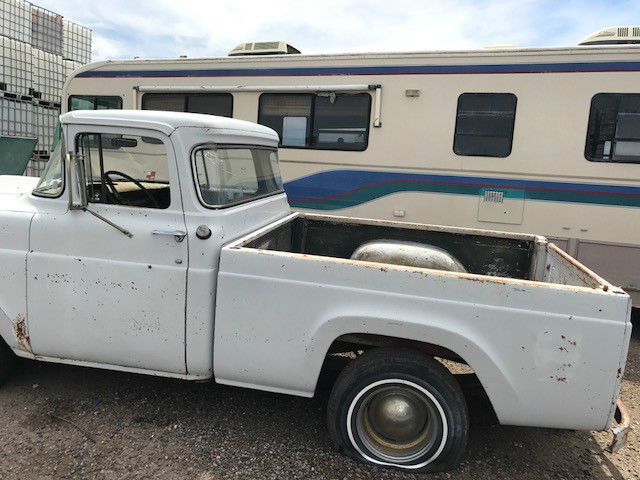 1958 Gray Ford F-100