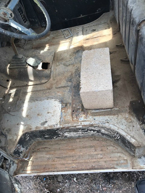 1958 Gray Ford F-100