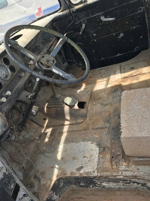 1958 Gray Ford F-100