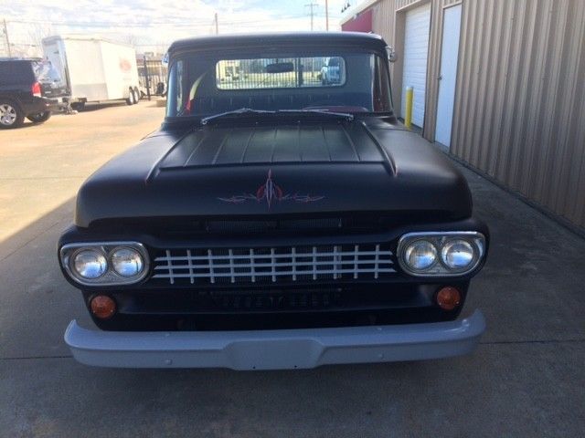 1958 Black Ford F-100 Standard Cab Pickup
