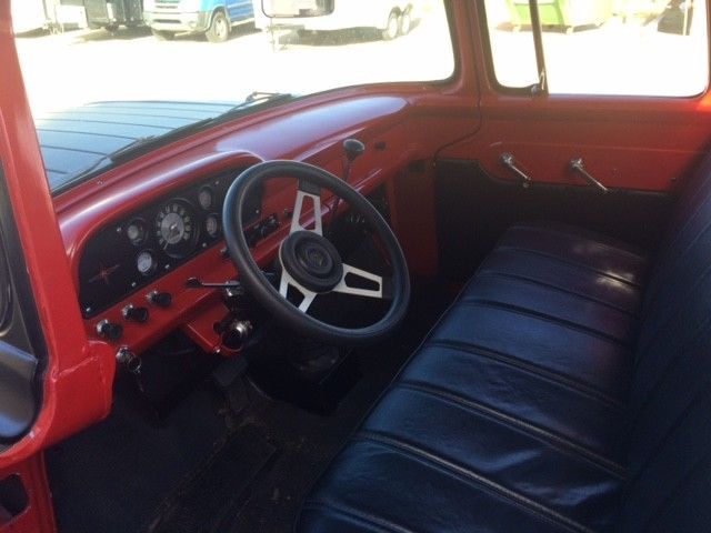 1958 Black Ford F-100 Standard Cab Pickup