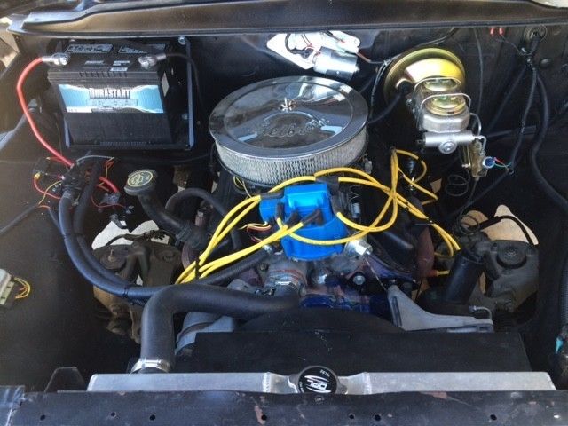 1958 Black Ford F-100 Standard Cab Pickup