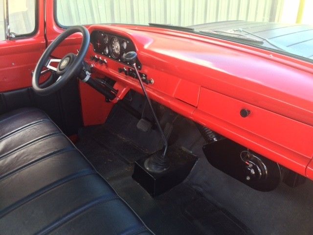 1958 Black Ford F-100 Standard Cab Pickup