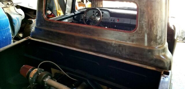 1958 bare metal Ford F-100