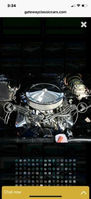 1958 Turquoise and White Ford F-100