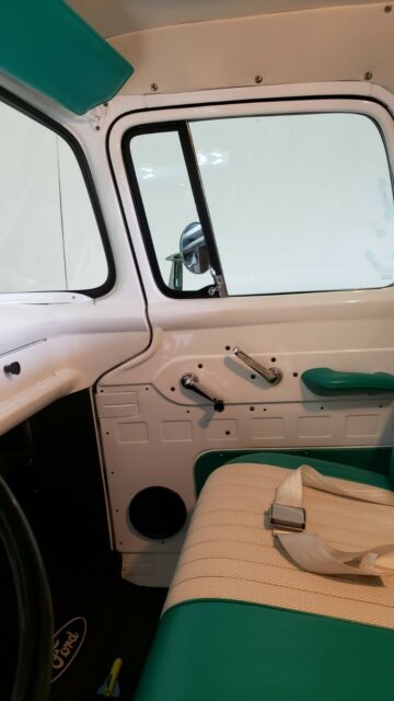 1958 Turquoise and White Ford F-100