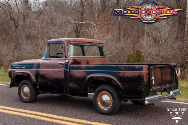 1958 Black Ford F-100 Truck
