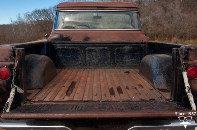 1958 Black Ford F-100 Truck