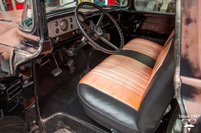 1958 Black Ford F-100 Truck