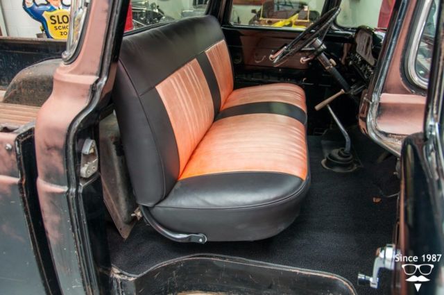 1958 Black Ford F-100 Truck