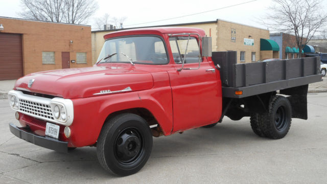 1958 Black Ford F-350 Standard Cab Pickup