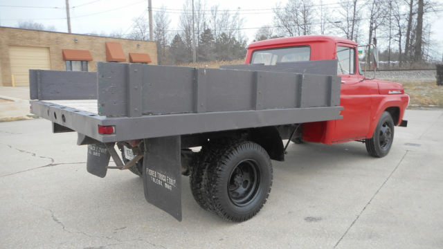 1958 Black Ford F-350 Standard Cab Pickup
