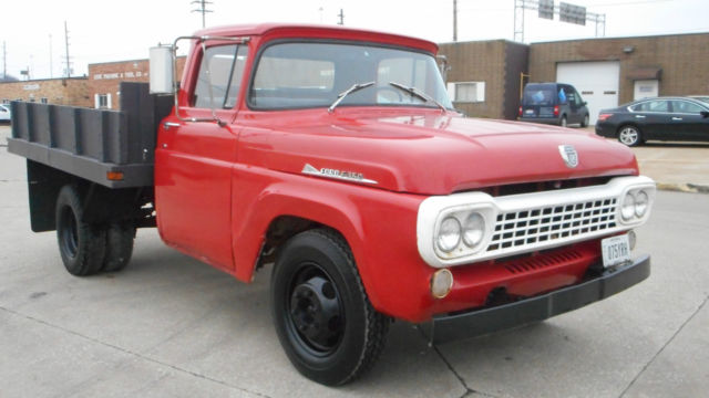 1958 Black Ford F-350 Standard Cab Pickup