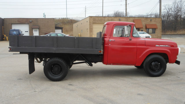 1958 Black Ford F-350 Standard Cab Pickup