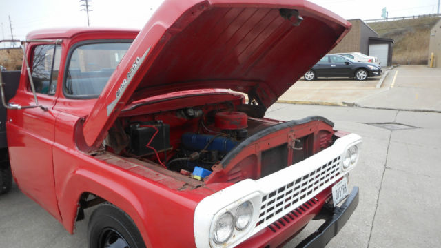 1958 Black Ford F-350 Standard Cab Pickup