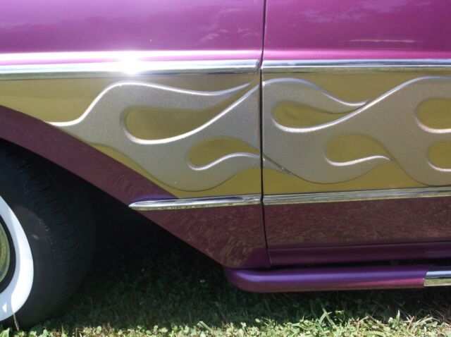 1958 Purple Ford Fairlane 2 dr. hardtop