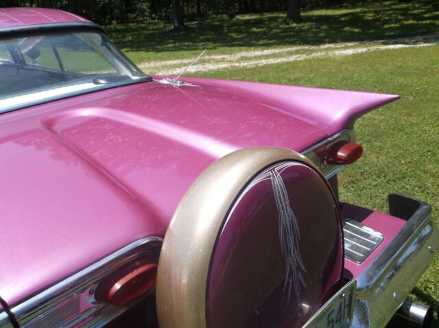 1958 Purple Ford Fairlane 2 dr. hardtop