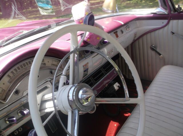 1958 Purple Ford Fairlane 2 dr. hardtop