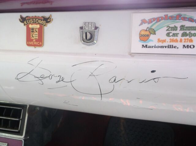 1958 Purple Ford Fairlane 2 dr. hardtop