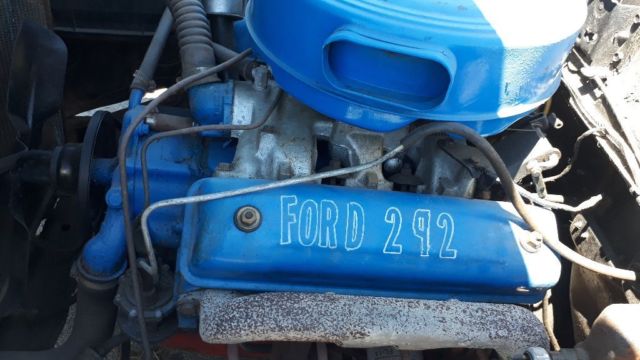 1958 Blue Ford Fairlane 4s