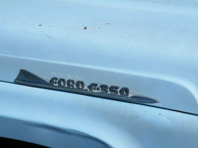 1958 Blue Ford F-350 Extended Crew Cab Pickup