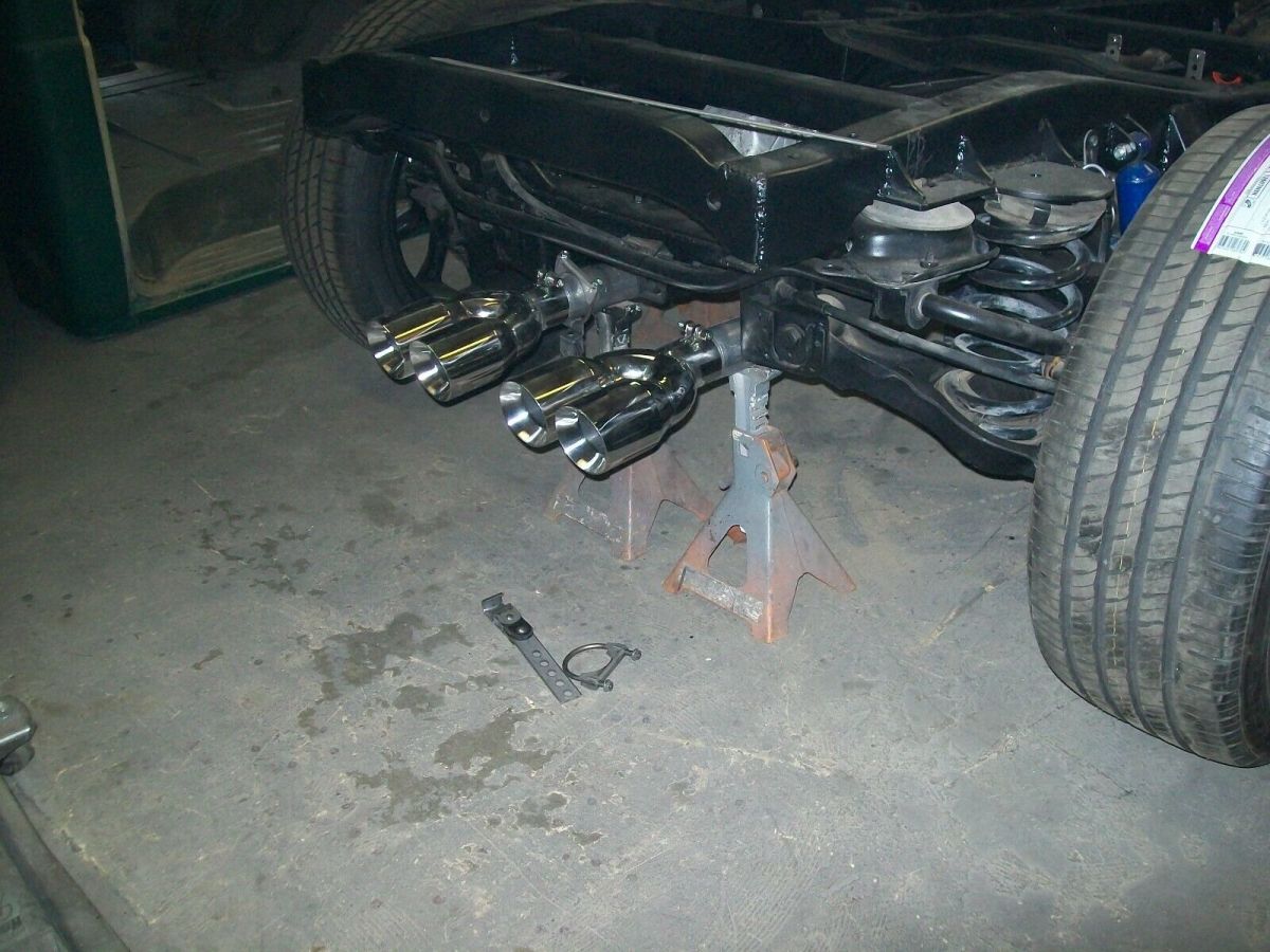 1958 Purple Ford F-100 Standard Cab Pickup