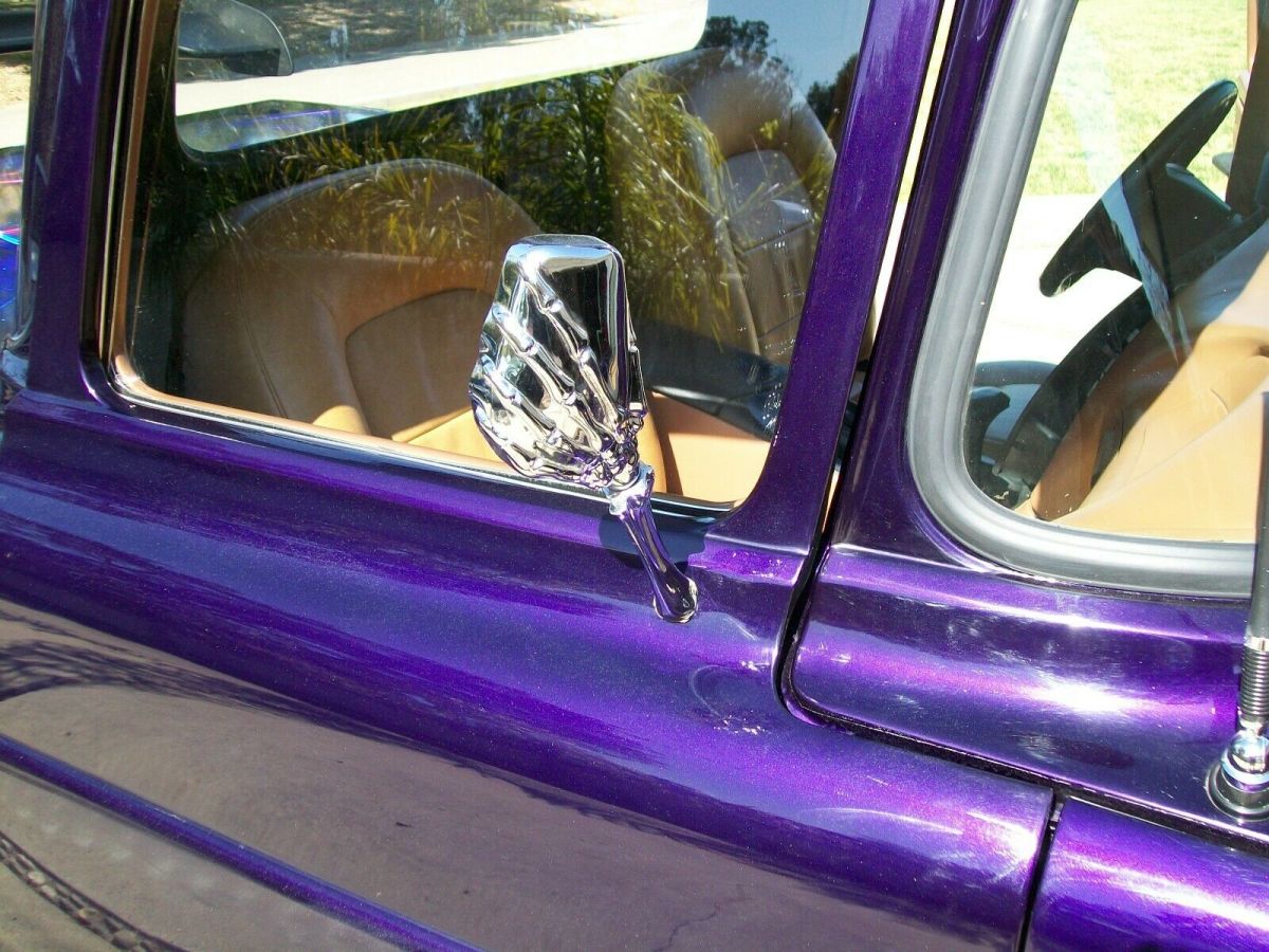 1958 Purple Ford F-100 Standard Cab Pickup