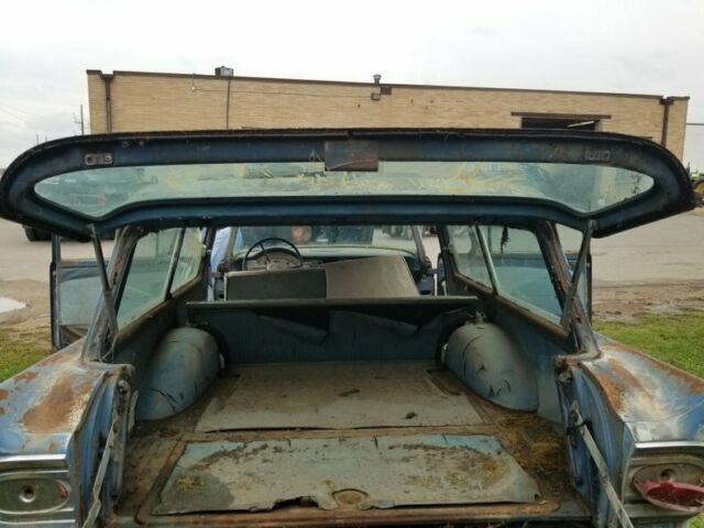 1958 Blue Ford Ranch Wagon Wagon