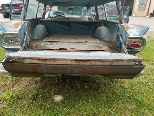 1958 Blue Ford Ranch Wagon Wagon