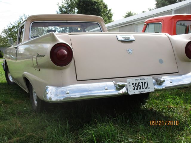 1958 Tan Ford Ranchero Car/Pickup
