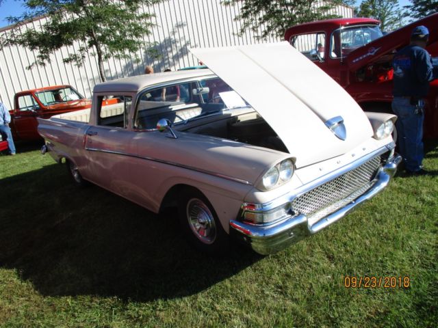 1958 Tan Ford Ranchero Car/Pickup