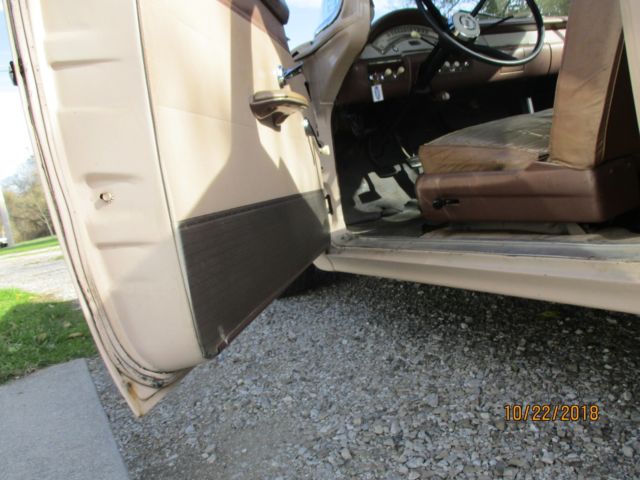 1958 Tan Ford Ranchero Car/Pickup