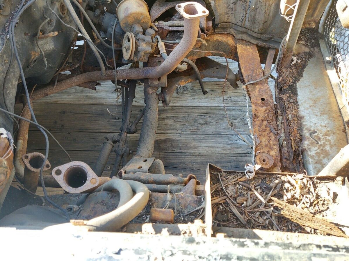 1958 Black Ford Skyliner Convertible
