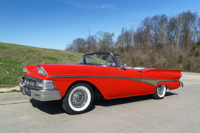 1958 Red Ford Skyliner Other