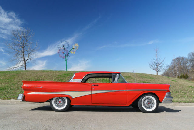 1958 Red Ford Skyliner Other