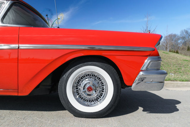 1958 Red Ford Skyliner Other