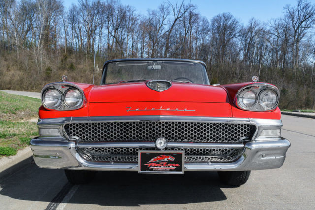 1958 Red Ford Skyliner Other