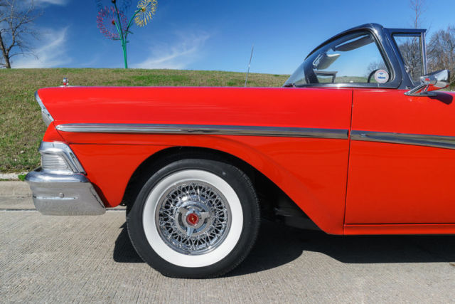 1958 Red Ford Skyliner Other