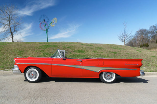 1958 Red Ford Skyliner Other