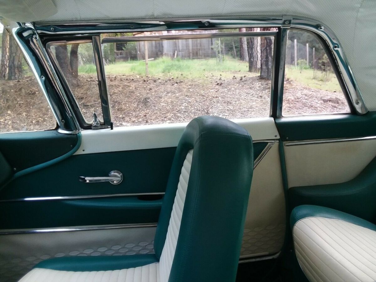 1958 White Ford Thunderbird Coupe