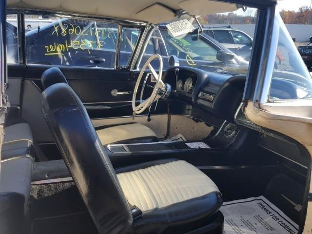 1958 White Ford Thunderbird Coupe