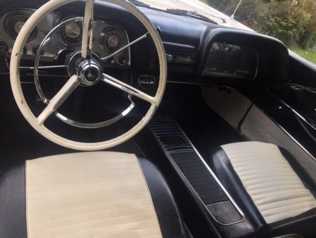 1958 White Ford Thunderbird Coupe