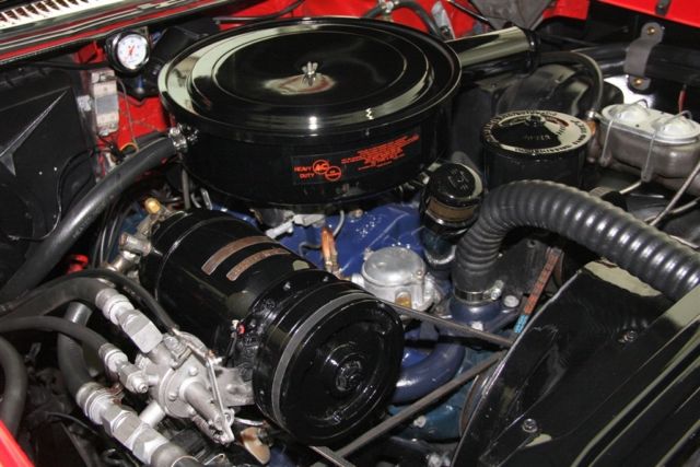 1958 Red Cadillac Series 62 Convertible Convertible